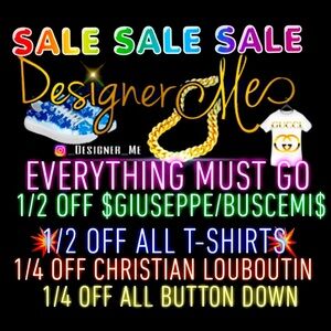 CLEARANCE EVERYTHING MUST GO‼️